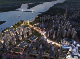 樊城菜越片区大型滨江城市综合体方案设计
